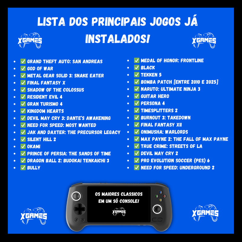 LEGACY INFINIT - MAIS DE 1000 JOGOS INSTALADOS - [PROMOÇÃO VÁLIDA] LEIA A DESCRIÇÃO ABAIXO!🔥